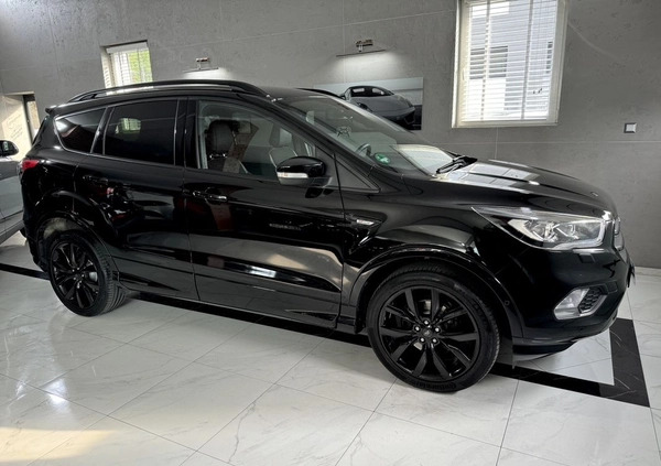 Ford Kuga cena 70500 przebieg: 104000, rok produkcji 2018 z Łęczna małe 529
